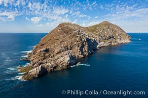 Aerial Photo of North Coronado Island, Baja California, Mexico, Coronado Islands (Islas Coronado)