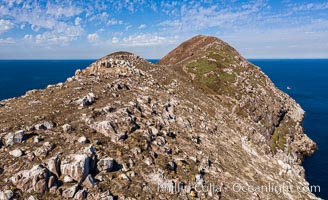 Aerial Photo of North Coronado Island, Baja California, Mexico, Coronado Islands (Islas Coronado)