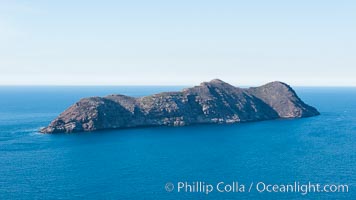 North Coronado Island, Mexico, aerial photograph, Coronado Islands (Islas Coronado)