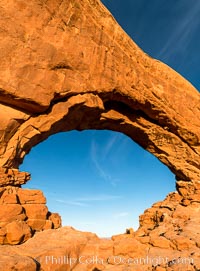 North Window at Sunset, Arches National Park