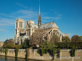 Notre Dame de Paris. Notre Dame de Paris ("Our Lady of Paris"), also known as Notre Dame Cathedral or simply Notre Dame, is a historic Roman Catholic Marian cathedral on the eastern half of the Ile de la Cite in the fourth arrondissement of Paris, France. Widely considered one of the finest examples of French Gothic architecture and among the largest and most well-known churches in the world ever built, Notre Dame is the cathedral of the Catholic Archdiocese of Paris