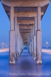 Ocean Beach Pier, also known as the OB Pier or Ocean Beach Municipal Pier, is the longest concrete pier on the West Coast measuring 1971 feet (601 m) long, San Diego, California