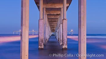 Ocean Beach Pier, also known as the OB Pier or Ocean Beach Municipal Pier, is the longest concrete pier on the West Coast measuring 1971 feet (601 m) long, San Diego, California