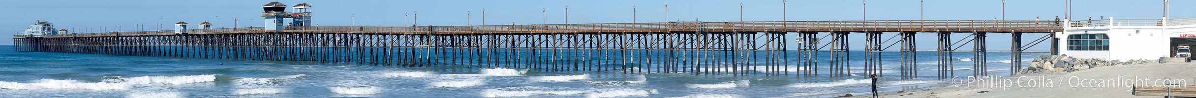 Oceanside Pier panorama