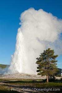 Old Faithful, Yellowstone National Park, Wyoming.