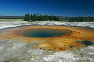 Opal Pool, Midway Geyser Basin, Yellowstone National Park, Wyoming