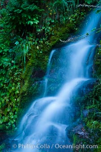 Small waterfall near The Chateau at Oregon Caves National Monument