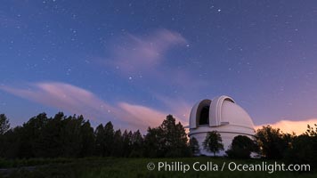 Palomar Observatory at sunset, Palomar Mountain, California