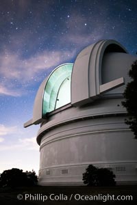 Palomar Observatory at sunset. Palomar Mountain, California, USA, natural history stock photograph, photo id 29335