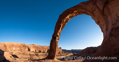 Panorama of Corona Arch, Moab, Utah