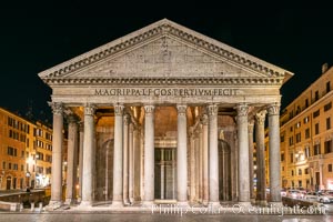 Pantheon at night, Rome