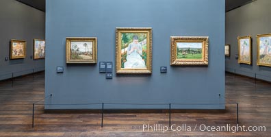 Camille Pissarro (l, r), Mary Cassatt (c), Musee d'Orsay, Paris, Musee dOrsay