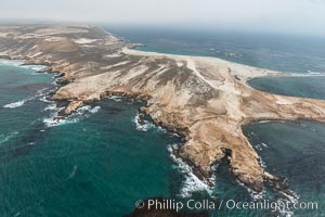 Point Bennett, San Miguel Island, aerial photograph