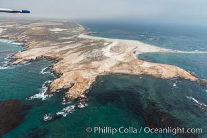 Point Bennett, San Miguel Island, aerial photograph