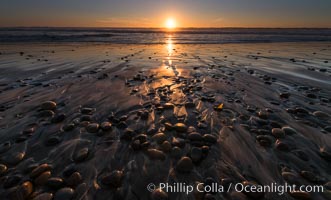 Ponto Sunset, South Carlsbad State Beach