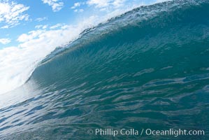 Breaking wave, Ponto, South Carlsbad, California