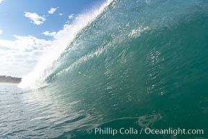 Breaking wave, Ponto, South Carlsbad, California