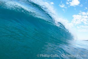 Breaking wave, Ponto, South Carlsbad, California