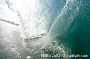 Breaking wave, Ponto, South Carlsbad, California