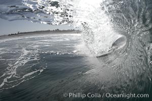 Breaking wave, Ponto, South Carlsbad