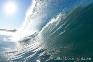 Breaking wave, Ponto, South Carlsbad