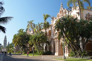 The Prado, or El Prado, the main east-west walkway through the heart of Balboa Park, is named for the Paseo del Prado in Madrid.  Balboa Park.