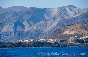 Fishing village, south end of Guadalupe Island, Guadalupe Island (Isla Guadalupe)