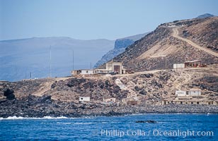 Fishing village, south end of Guadalupe Island, Guadalupe Island (Isla Guadalupe)