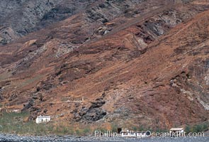 Old church, prison and fishing shack, Guadalupe Island (Isla Guadalupe)