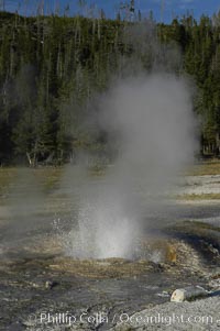 Pump Geyser, Upper Geyser Basin, Yellowstone National Park, Wyoming