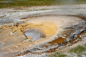 Pump Geyser, Upper Geyser Basin, Yellowstone National Park, Wyoming