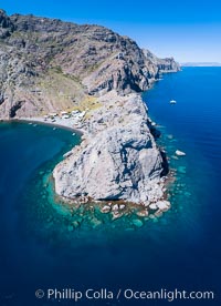 Punta Alta, a small fishing village, Aerial View, Sea of Cortez