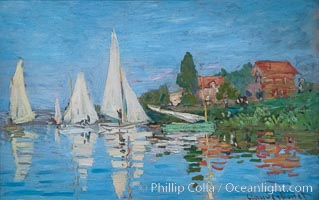 Regatta at Argenteuil, 1872, Claude Monet, Musee d'Orsay, Paris, Musee dOrsay