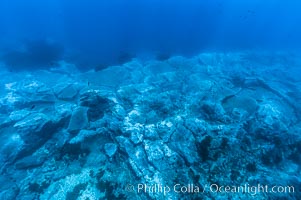 Granite structures form the underwater reef at Abalone Point, Guadalupe Island (Isla Guadalupe)