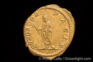 Roman emperor Sept. Severus (193-211 A.D.), depicted on ancient Roman coin (silver, denom/type: Denarius) (Denarius, 3.18g. Sear 1753v, RSC 203, RIC 160. Obverse: SEVERVS AVG PART MAX. Reverse: FVNDATOR PACIS)