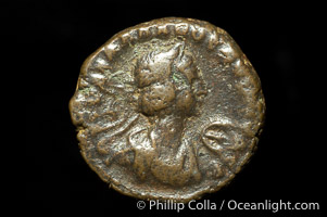 Roman emperor Valbalathus (266-271 A.D.), depicted on ancient Roman coin (bronze, denom/type: Tetradrachm) (AE Tet. BMC 2384. S. 3193, SG 2887. MILNE 4333.)