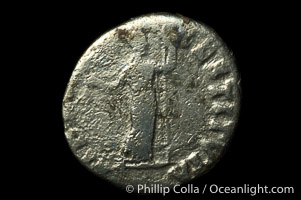 Roman emperor Vitellius (69 A.D.), depicted on ancient Roman coin (silver, denom/type: Denarius) (Ar , Denarius Obverse: A VITELLIUS GERM IMP AVG TR P Reverse: LIBERTAS RESTITVTA)