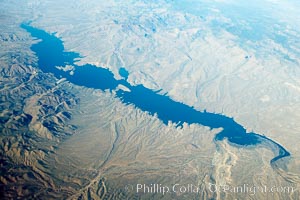 Roosevelt Lake, aerial view