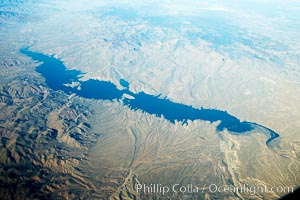 Roosevelt Lake, aerial view