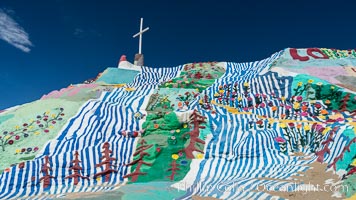 Salvation Mountain, the life work of Leonard Knight, near the town of Niland, California