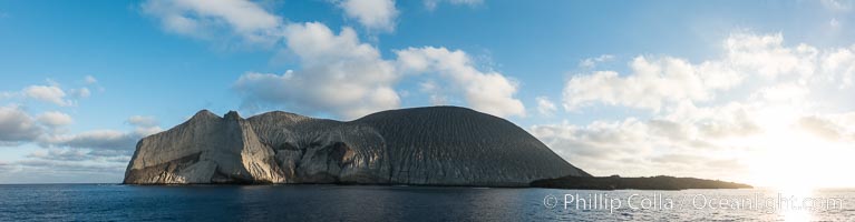 San Benedicto Island, Panoramic Photo, San Benedicto Island (Islas Revillagigedos)
