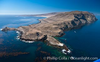 San Clemente Island Pyramid Head, the distinctive pyramid shaped southern end of the island.