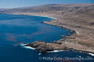 San Clemente Island Pyramid Head, the distinctive pyramid shaped southern end of the island