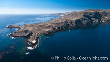 San Clemente Island Pyramid Head, the distinctive pyramid shaped southern end of the island