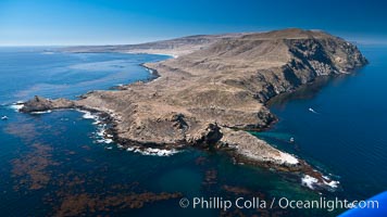 San Clemente Island Pyramid Head, the distinctive pyramid shaped southern end of the island