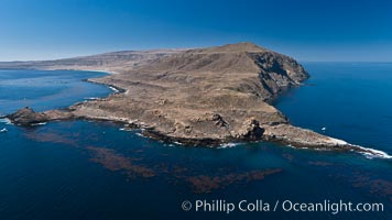 San Clemente Island Pyramid Head, the distinctive pyramid shaped southern end of the island