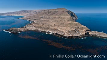 San Clemente Island Pyramid Head, the distinctive pyramid shaped southern end of the island