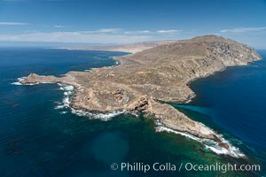 San Clemente Island Pyramid Head, the distinctive pyramid shaped southern end of the island