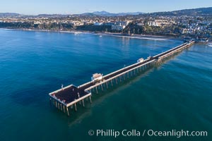 San Clemente Pier Aerial Photo