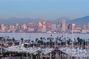 San Diego downtown skyline, viewed from Point Loma